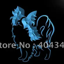 LK631-Papillon светодиодный неоновый светильник для домашних животных