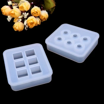 

Silicone Pendant Mold Making Jewelry For Resin Necklace Mould Craft DIY Tool New