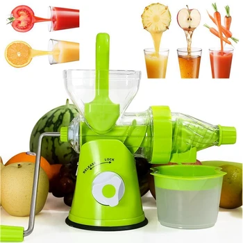 

Multifunction Portable DIY Manual Juicer Fresh Orange Fruit Vegetable Juicer Machine with Suction Base Health Kitchen Tools
