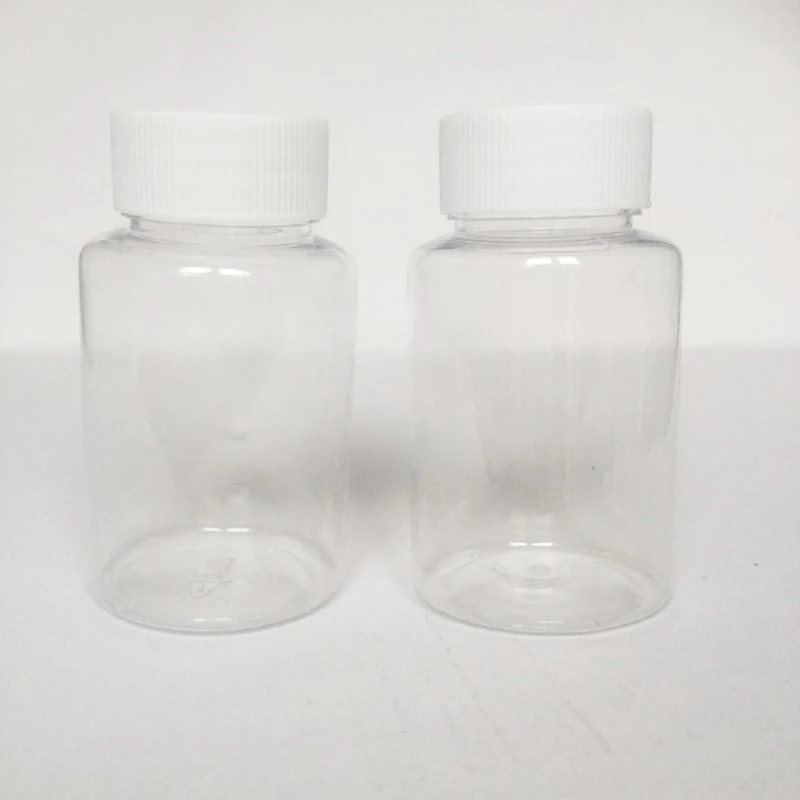 Hot sale 100ml 40pcs/lot new pharmaceutical empty plastic pill bottle plastic medicine