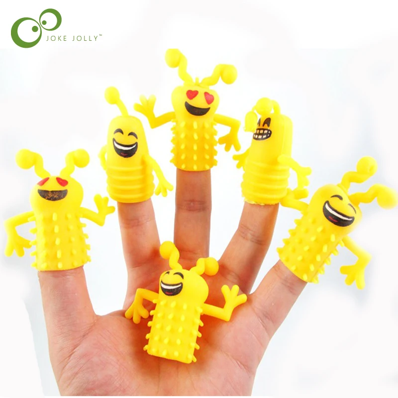 2018 NEW 3pcs/lot Novel plastic finger puppet Halloween