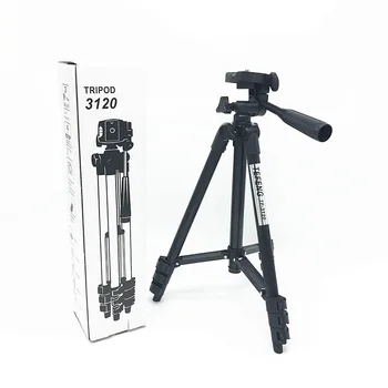 

Portable Professional Tripod Aluminium Flexible Tripod Stand for Canon Nikon Sony Pantex Camera Camcorder DV DSLR with carry bag
