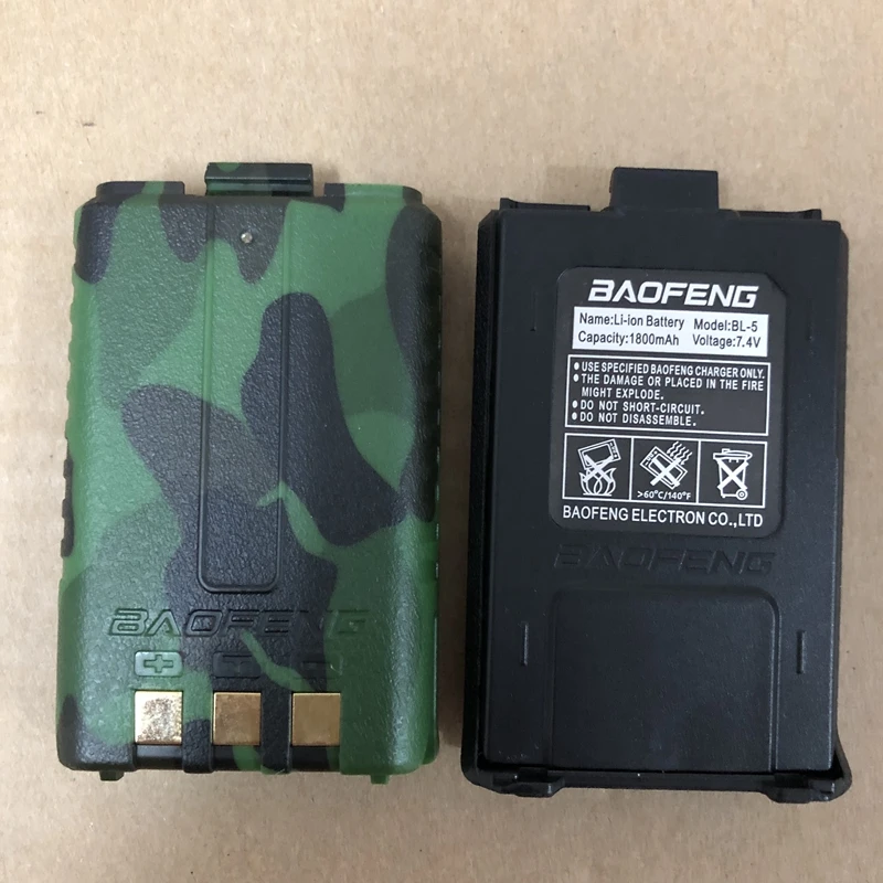 BL 5 li батареи baofeng UV 5R батарея для рации 1800 mAh/3800 mAh двухстороннее радио аксессуары