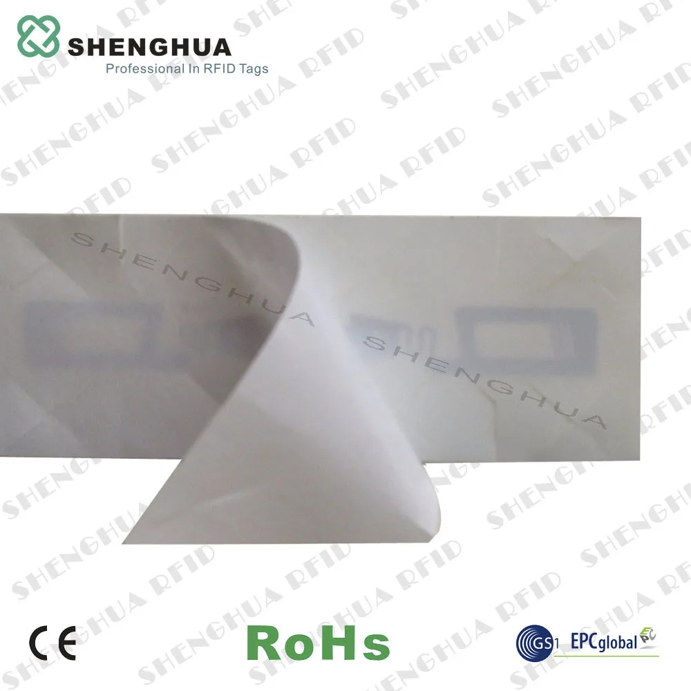 50 шт/лот программируемая антиподделка UHF RFID ветровое стекло бирка пассивная парковочная бирка Intellegent система парковки 110*40 мм