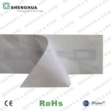 50 шт/лот программируемая антиподделка UHF RFID ветровое стекло бирка пассивная парковочная бирка Intellegent система парковки 110*40 мм