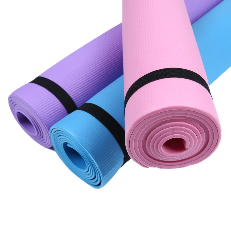 Коврики для йоги eva 4 мм коврик для йоги экологический Фитнес Спортивный Коврик для занятий йогой для упражнений, йоги и пилатеса