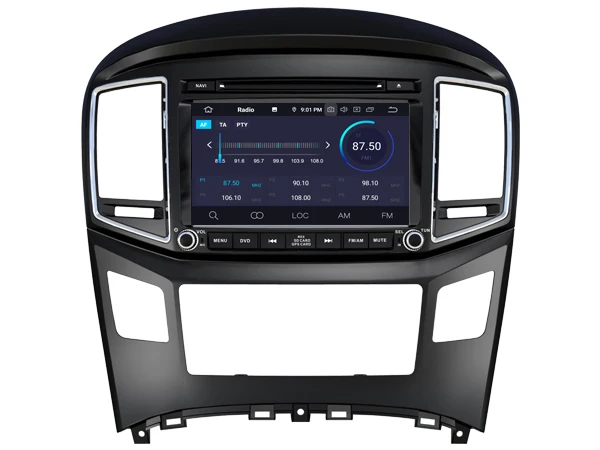 8'' IPS Android 9.0 Octa Core Car DVD GPS Player For Hyundai H1 2016 Multimedia Auto Radio Navigation BT Wifi/4G 4+32G DAB+