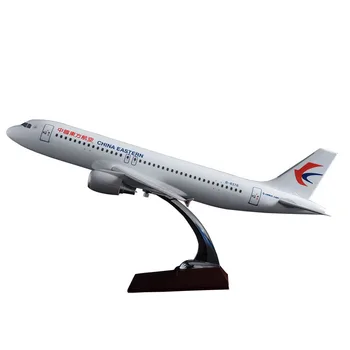 

47cm Resin A320 China Eastern Airlines Aircraft Model Factory Airbus Airplane Model Eastern Airways Chinese A320 Plane Model Toy