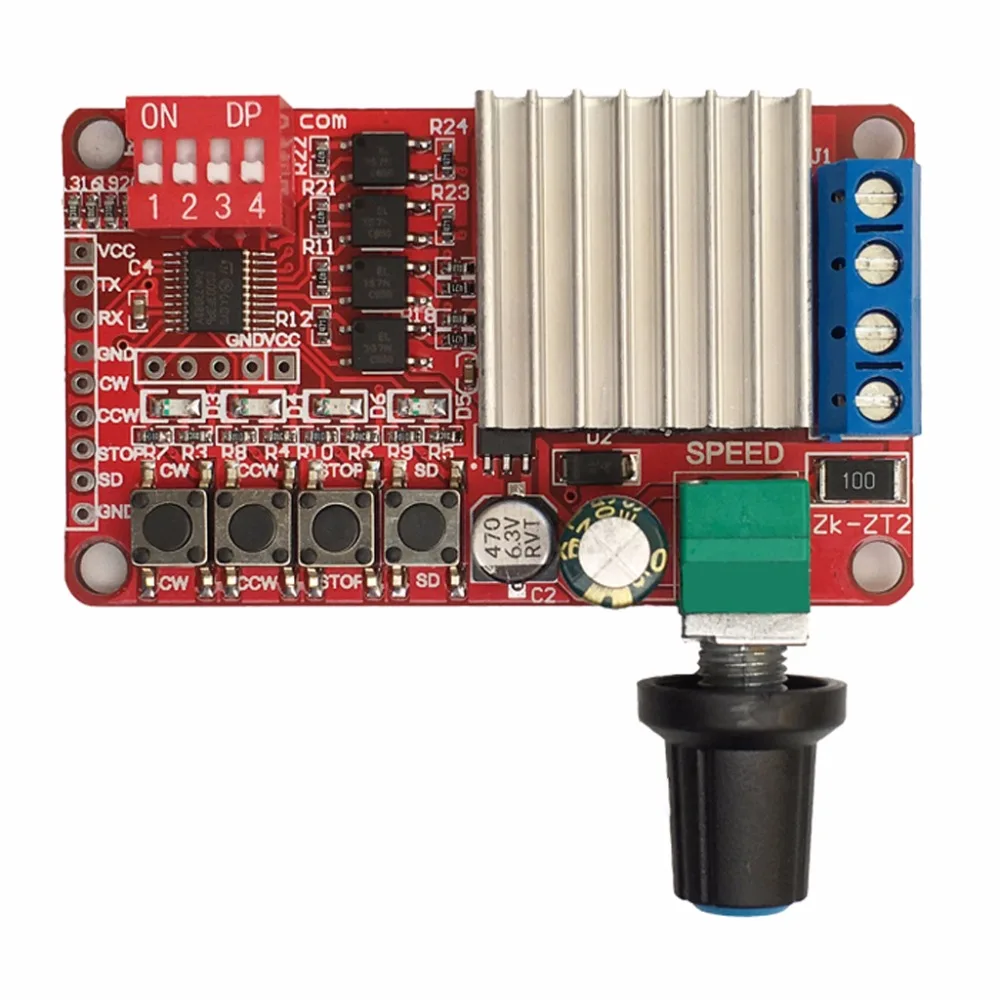 Многофункциональный контроллер скорости двигателя постоянного тока вперед назад автоматическое управление ШИМ