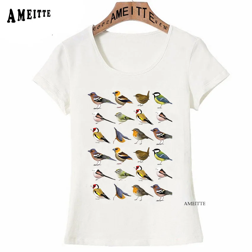 

Year of the Bird Print T-Shirt Summer Funny Women T-shirt Bird Lovers Design Hip Hop Tees Cute Girl Tops Hipster Woman t-shirt