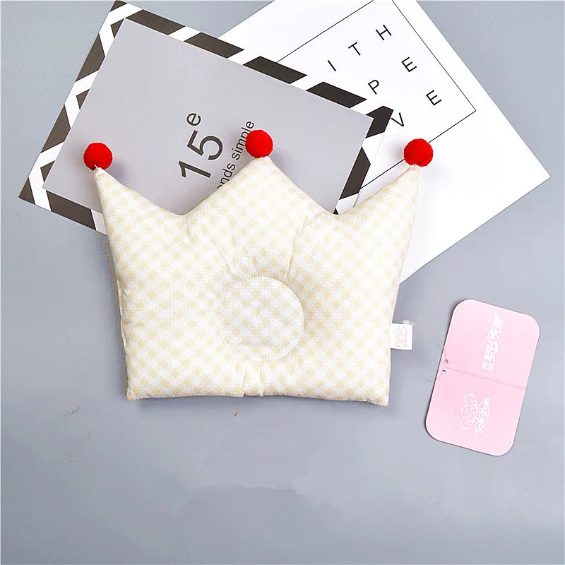Ideacherry хлопковая подушка для младенца Поддержка головы ребенка в форме сна подушка предотвращает плоскую голову анти-ролл подушки для мам