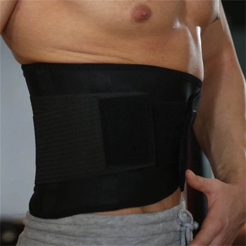 Elastic Adjustable Lumbar Support Belt Corset Back Posture Running