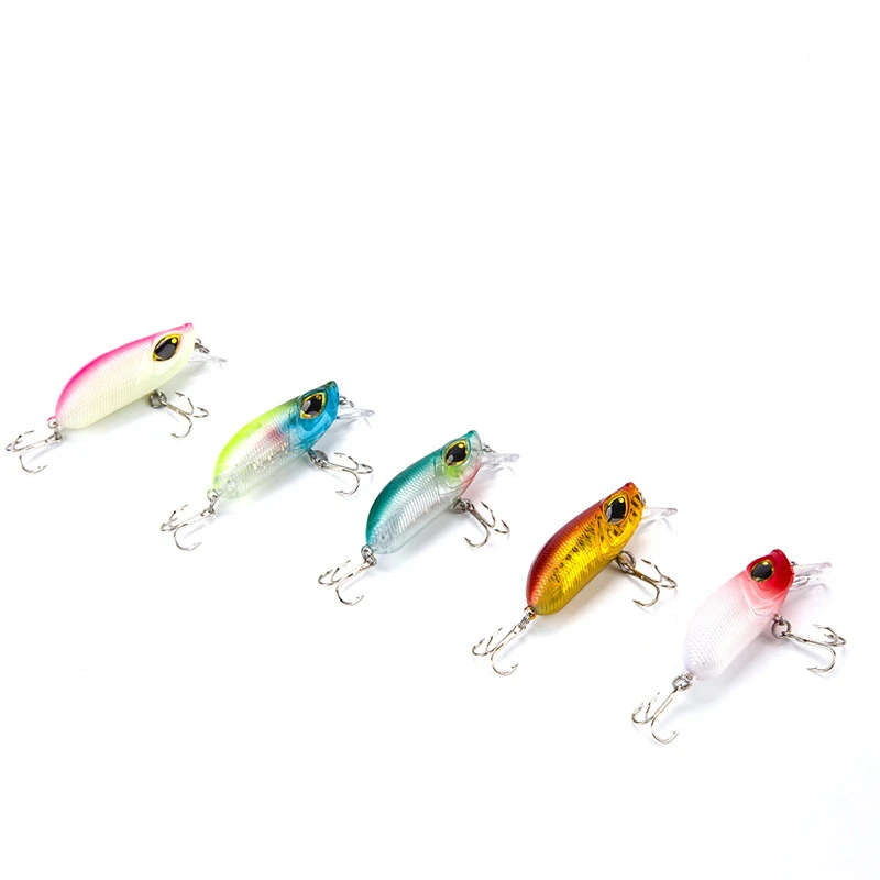 Peche Leurre 5 шт./компл. Crankbait 8g 5 см воблер приманка жесткая приманка рыболовные воблер для рыбалки с Пластик коробка Металическая дергающаяся