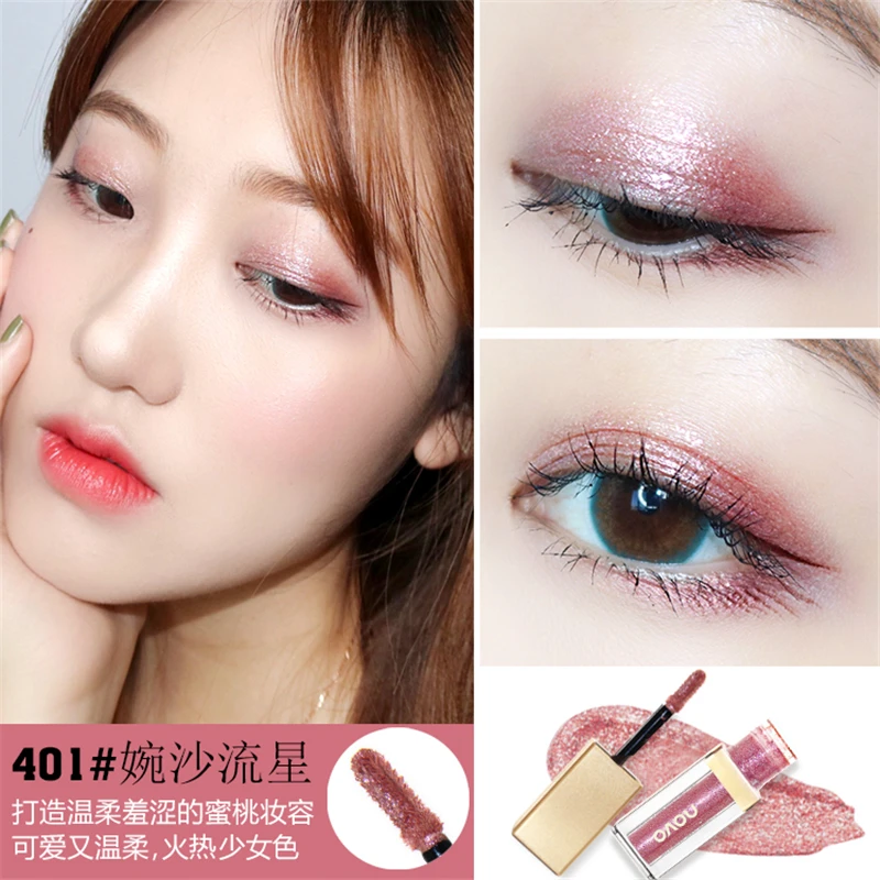 Novo Diamond Liquid Eyeshadow 4.5ml Glitter Blingbling Eye Shadow Starlight Dazzling Color Shine Waterproof Metallic Makeup Novo Diamond Liquid Eyeshadow 4.5ml Glitter Blingbling Eye Shadow Starlight Dazzling Color Shine Waterproof Metallic Makeup