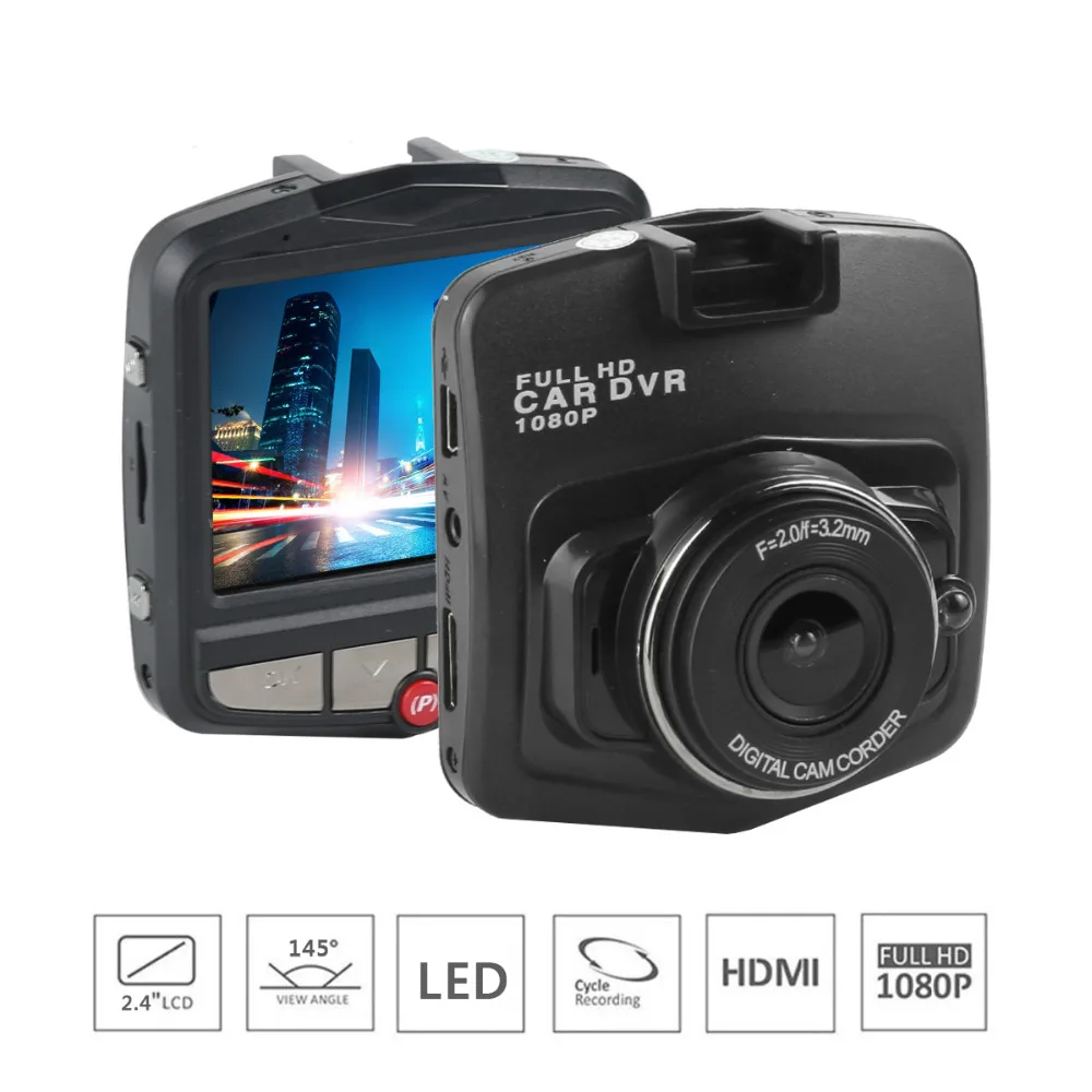 Buy FULL HD1080P Portable Recorder Black Dash Cam