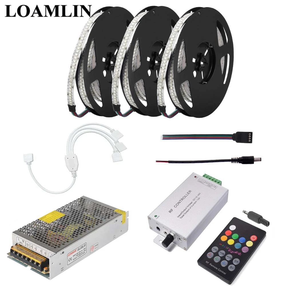 Светодиодная лента RGB 2835SMD 234 светодиодов/м гибкий свет с 18 клавишами музыкальный