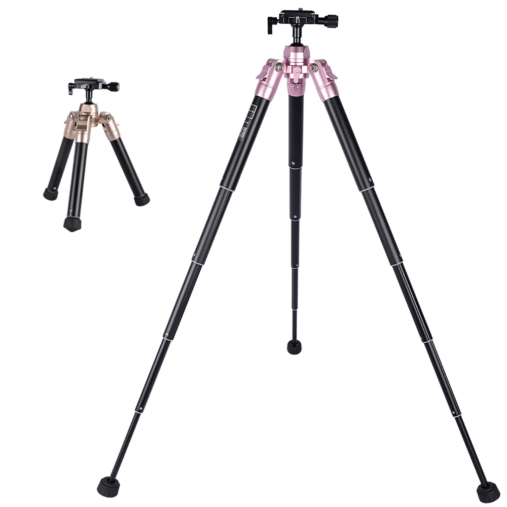 

Portable max loading 3kgs M215AR reflexed mobile phone selfie stick table camera tiny aluminum small mini tripod for phone