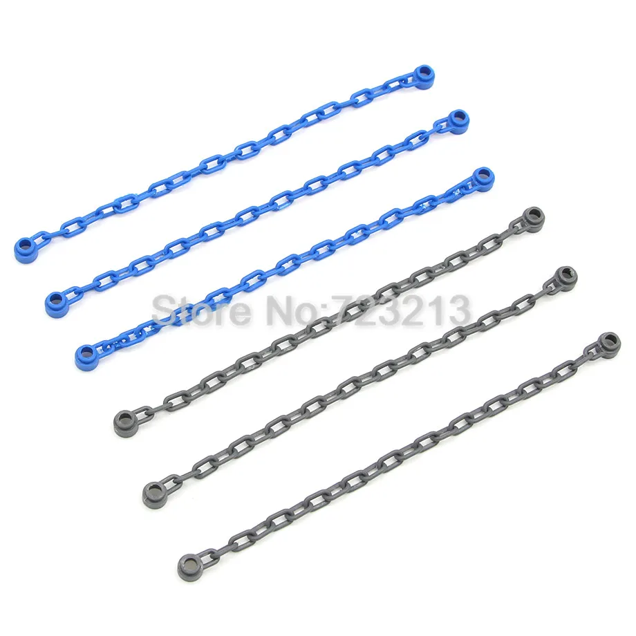 Chain MOC DIY Brick Accessories Parts Grey Blue Bridge font b Building b font Blocks Assemble