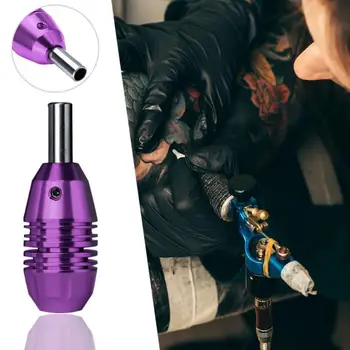 

1pc Professional Tattoo Grip Handle Aluminum Alloy Gourd Auto Self-lock Tattoo Grip Handle Bar Holder For Tattoo Machine