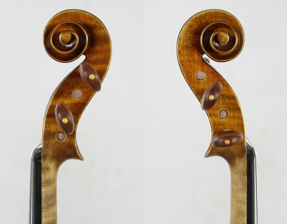 Масляная антикварная лакированная копия Guarnieri 'del Gesu' cкрипка violino профессиональная скрипка+ чехол, бант, канифоль