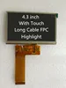 4.3 5.0 inch TFT LCD screen display Capacitive Resistive Touch panel 40PIN 480(RGB)*272 Reversing drive high brightness ► Photo 2/4