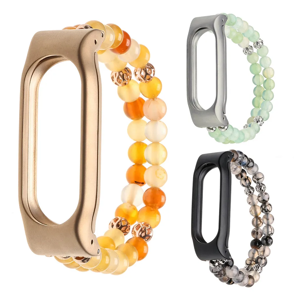 Женские роскошные часы из нержавеющей стали ремешок для часов ювелирные изделия замена часы браслет ремешок для Xiaomi Mi band 2# TX5