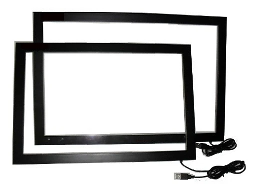 Painel de Sobreposição da Tela de Toque para Lcd Quadro de Alumínio Hot! Polegada Pontos Infravermelho Multi & Monitor Usb Power 32 10 - Imagem 3