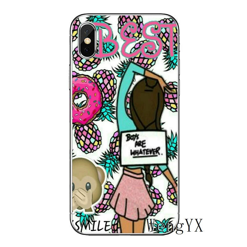 Модный bff best friends forever для Apple iPhone 8 7 plus 6s 6 plus X XR XS Max SE 5S 5c 5 4S 4 TPU мягкий чехол для телефона - Цвет: friends-forever-A-11