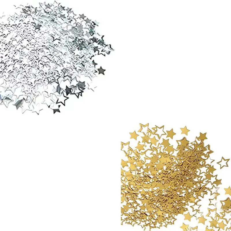 

Birthday Party Scraps European-style Wedding Dispensers Hollowed Out Five-pointed Stars