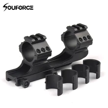 Новое тактическое 25,4 мм 30 мм двойное кольцо консольное тяжелое круглое Крепление Пикатинни Weaver Rail Hunting caza