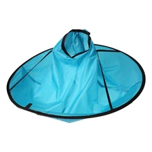 50 см детская Парикмахерская стрижки Cape стрижка фартук плащ полиэстер Одежда Водонепроницаемый составляют