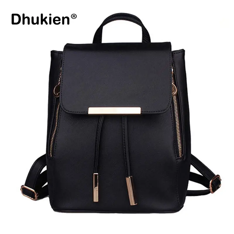 

New Backpack for women Girls Shoulder Backpack Bag Pu Leather Travel Rucksack Bag Casual Purse Daypack Mochila Escolar Feminina