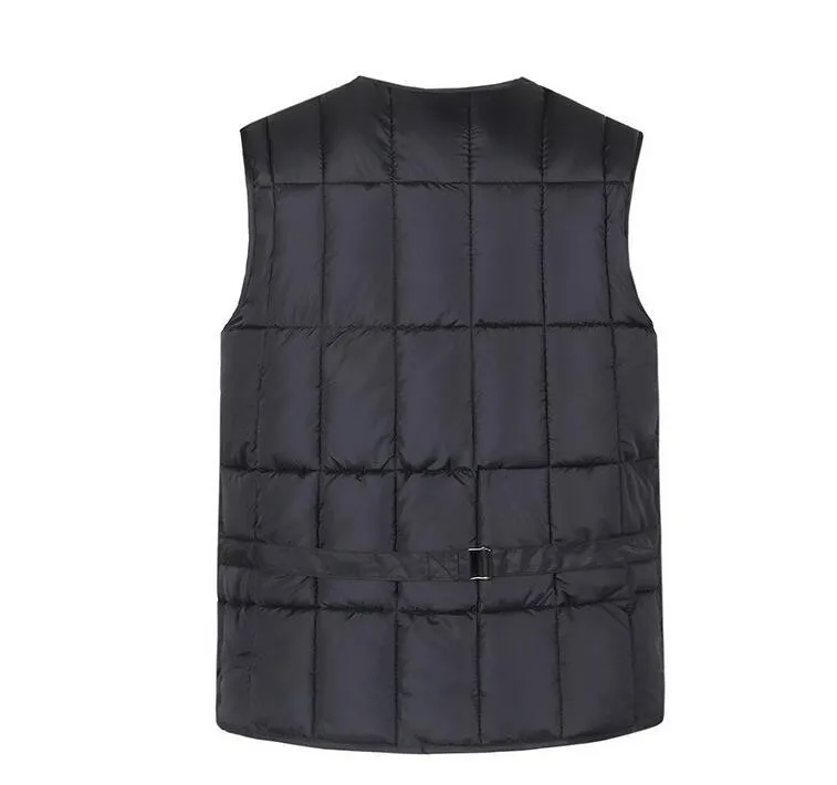 3622 Autumn Winter Sleeveless Jacket Waistcoat Men Fishiong Thickening Keep Warm Down Vests Male With Many Pockets Bodywarmer