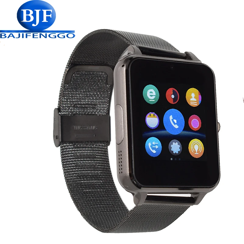E6 smart watch for font b android b font phone sport reloj inteligente Support TF SIM
