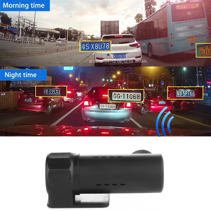 Mini 1080P HD Car Camera DVR Dash Cam Recorder with WiFi G-sensor Parking Mode Loop Recording Car Electronics Accessories