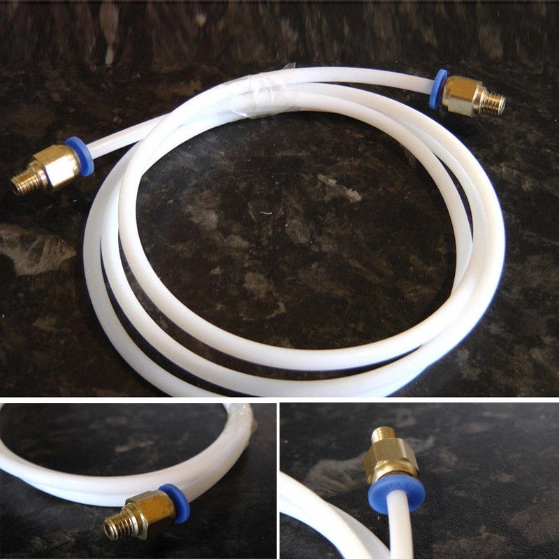 1M Accessories Tubing PTFE Tube Filament Guide+Fittings for 1.75mm Filament