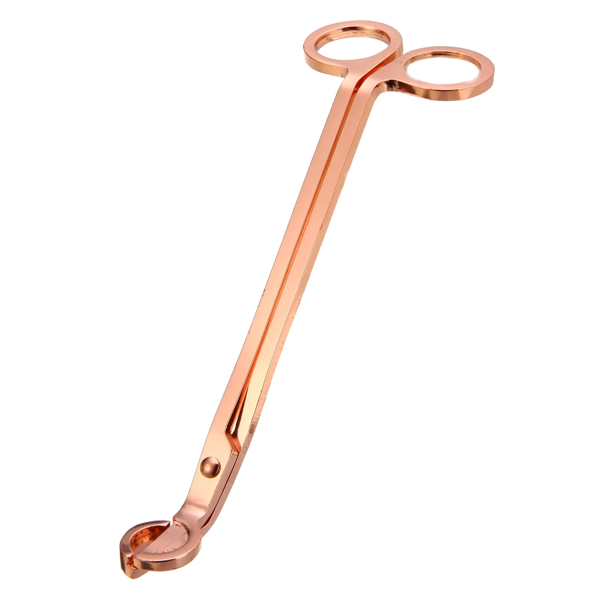 Mayitr Candle Core Trimmer High Quality Snuffers Rose Gold Candle Scissors Cutter Decorative Tools 18x6cm