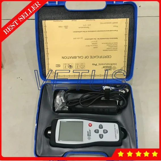

AS63B Portable LCD Vibration Analyzer Tester Meter Vibrometer Gauge Tester Analyzer
