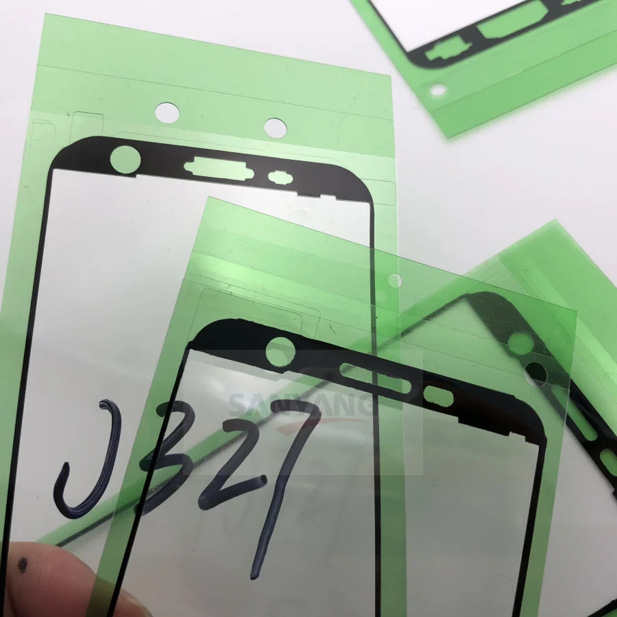 Для Samsung Galaxy J3 J327 J327F оригинальная рамка Клейкая лента J7 2017 J727V J727T J727 ЖК экран Рамка