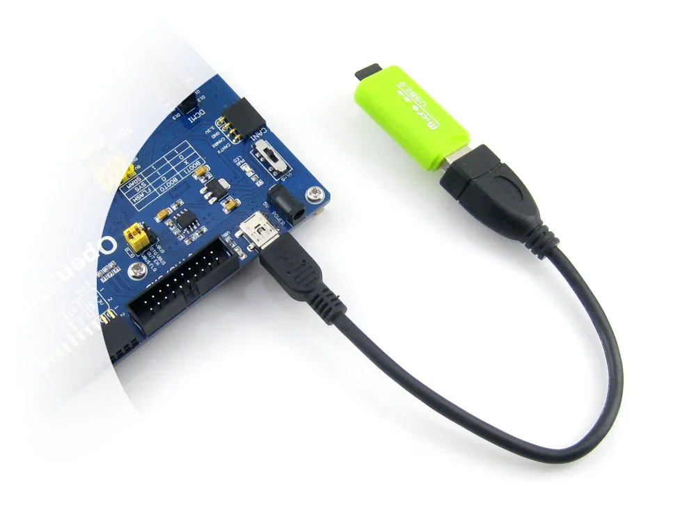 Макетная плата B STM32 для микроконтроллера STM32H743IIT6 с поддержкой дальнейшего