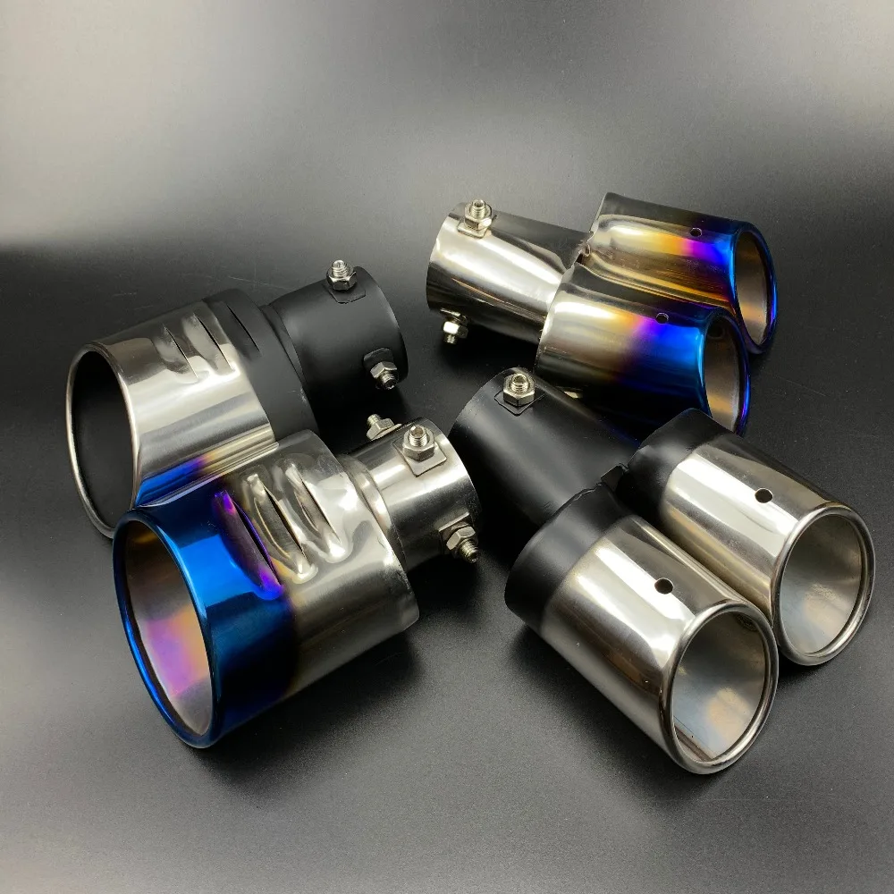 

Car styling Exhaust Pipe tube Case For Toyota C-HR Matrix Mirai FUN WAY AURIS JPN Taxi AVALON Century Rush Fortuner Harrier