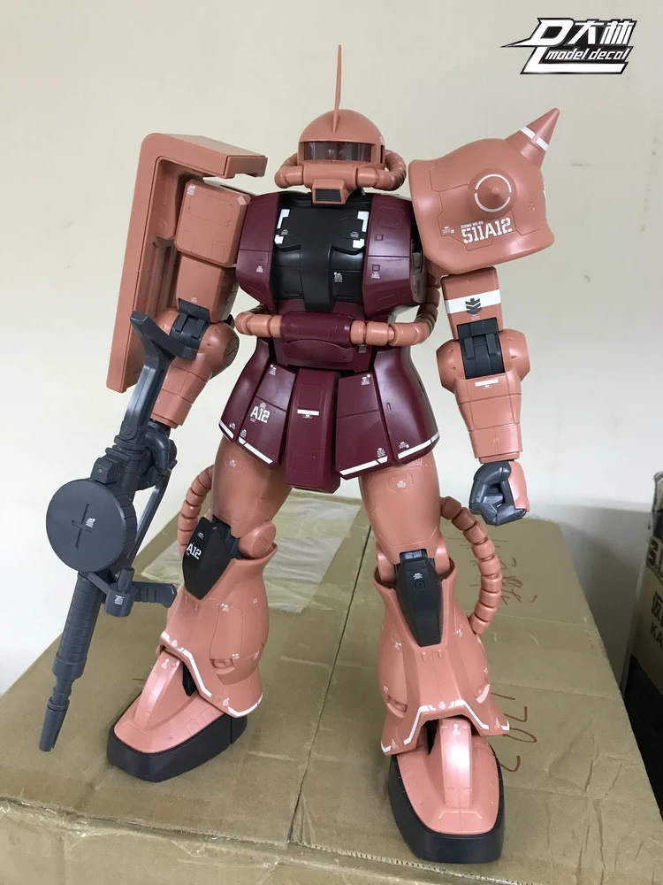 P12 DL Gundam MEGA 1/48 зеленая наклейка ZAKU модель инструмент|Наборы для сборки моделей| |
