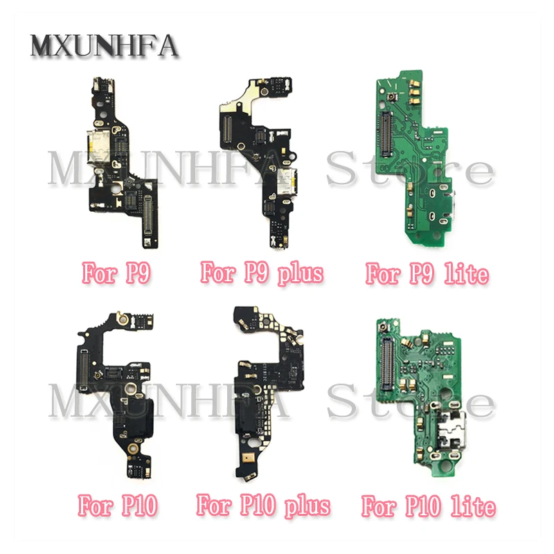 

New USB Charging Flex Cable For Huawei P9 P10 P20 P30 Lite Plus Pro Charger Port Dock Connector Microphone Board Replacement