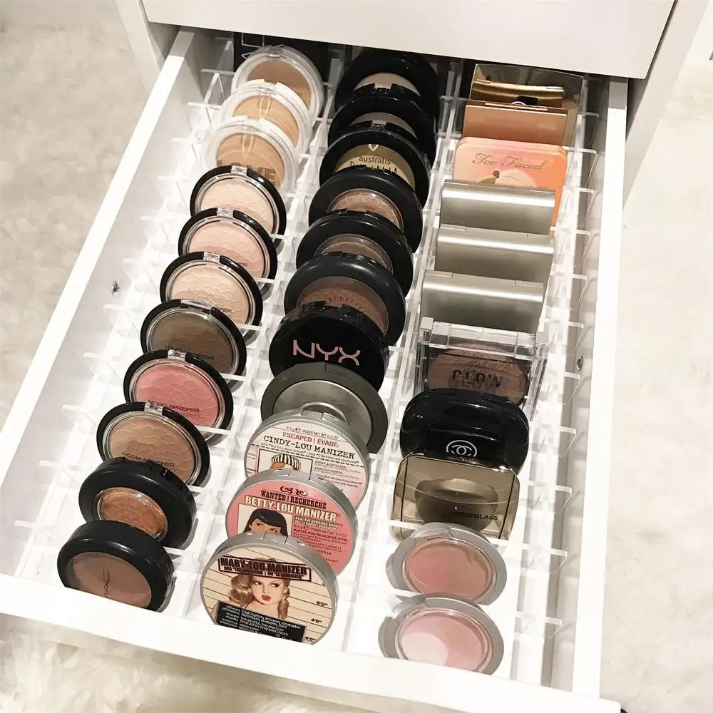 

Acrylic Makeup Organizer Alex Drawer Divider Lipsticks Eyeshadow Liquid Foundation Cosmetics