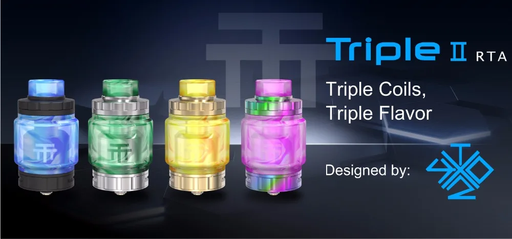 Original Vandy Vape Triple RTA 28 V2 Tank 4ml7ml Vandyvape Triple II Fit Pulse BF Box MOD Vape Electronic Cigarette Vaporizer 02 (7)