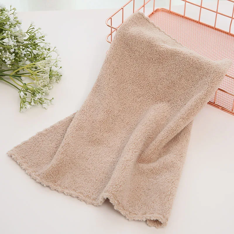 light Khaki SINSNAN 5PC30X30cm полотенце для лица из микрофибры Китай мягкое суперабсорбирующее полотенце для рук маленькое кухонное полотенце s быстросохнущее многоцелевое полотенце s - Цвет: light Khaki