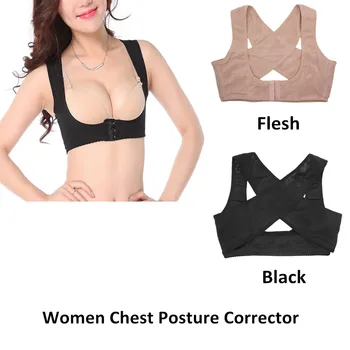 Women Chest Posture Corrector Support Belt Body Shaper Corset Shoulder Brace for Health Care Adjustable Women Breast SMLXL