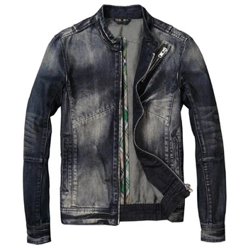 All Seasons Men's Motorcycle Denim Jacket Youth Man Jacket Riding Jeans Jacket and Coats Streetwear 3XL Biker Overcoat Men C2082 All Seasons Men's Motorcycle Denim Jacket Youth Man Jacket Riding Jeans Jacket and Coats Streetwear 3XL Biker Overcoat Men C2082