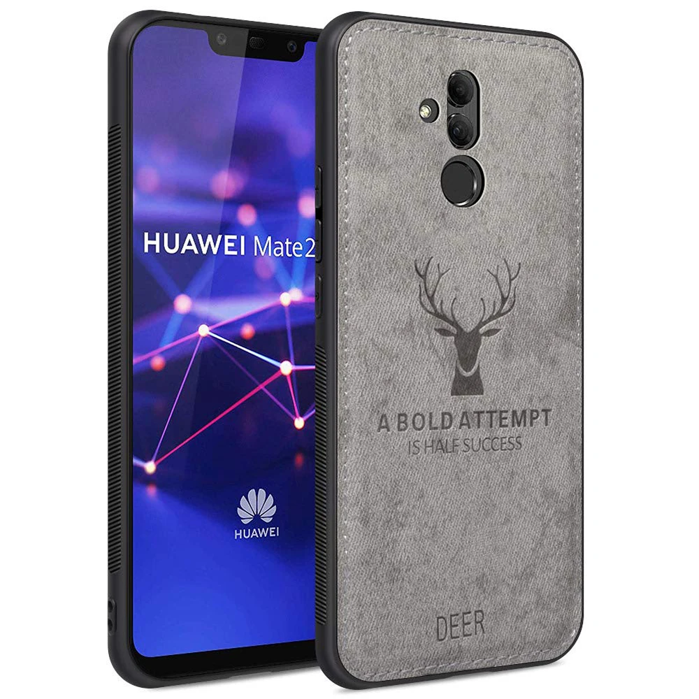 NYFundas для huawei mate 20 lite pro X чехол с 3D принтом оленя Мягкий Силиконовый противоударный
