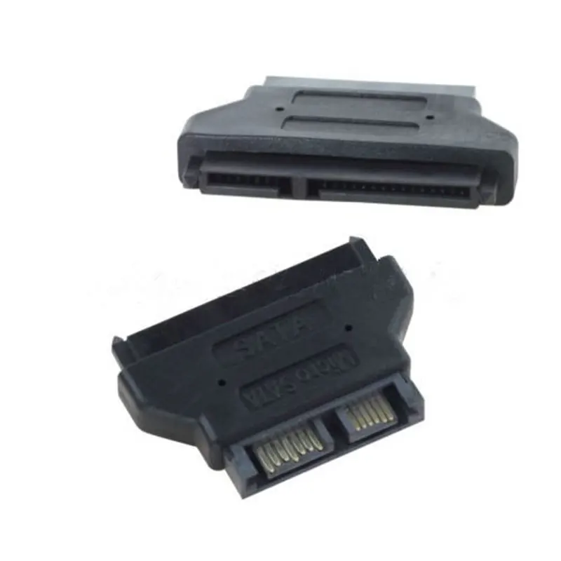 Адаптер SATA 22 pin p female к ODD slim 13 контактный мужской|Компьютерные кабели и разъемы| |